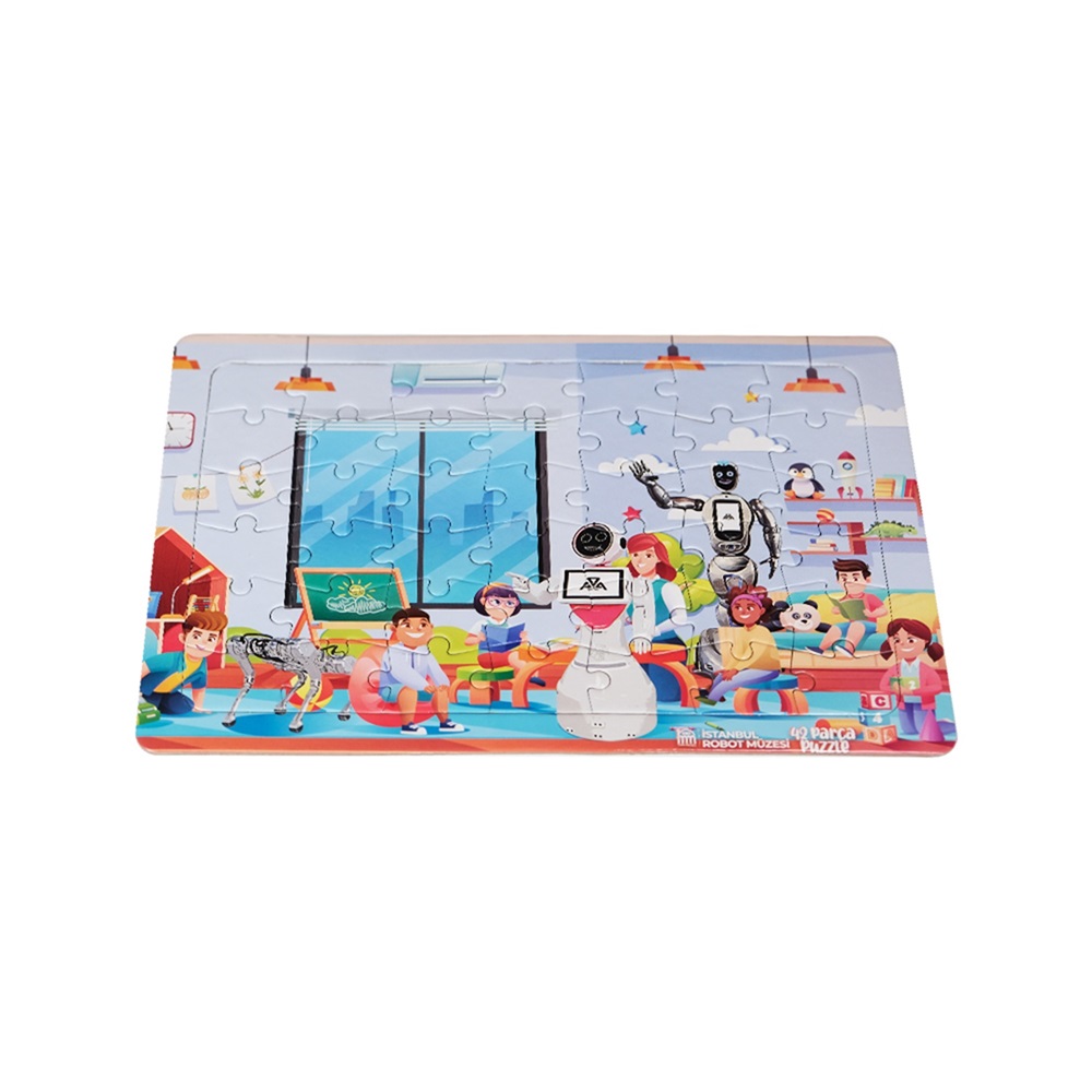 AKINROBOTICS Puzzle (42 Parça)