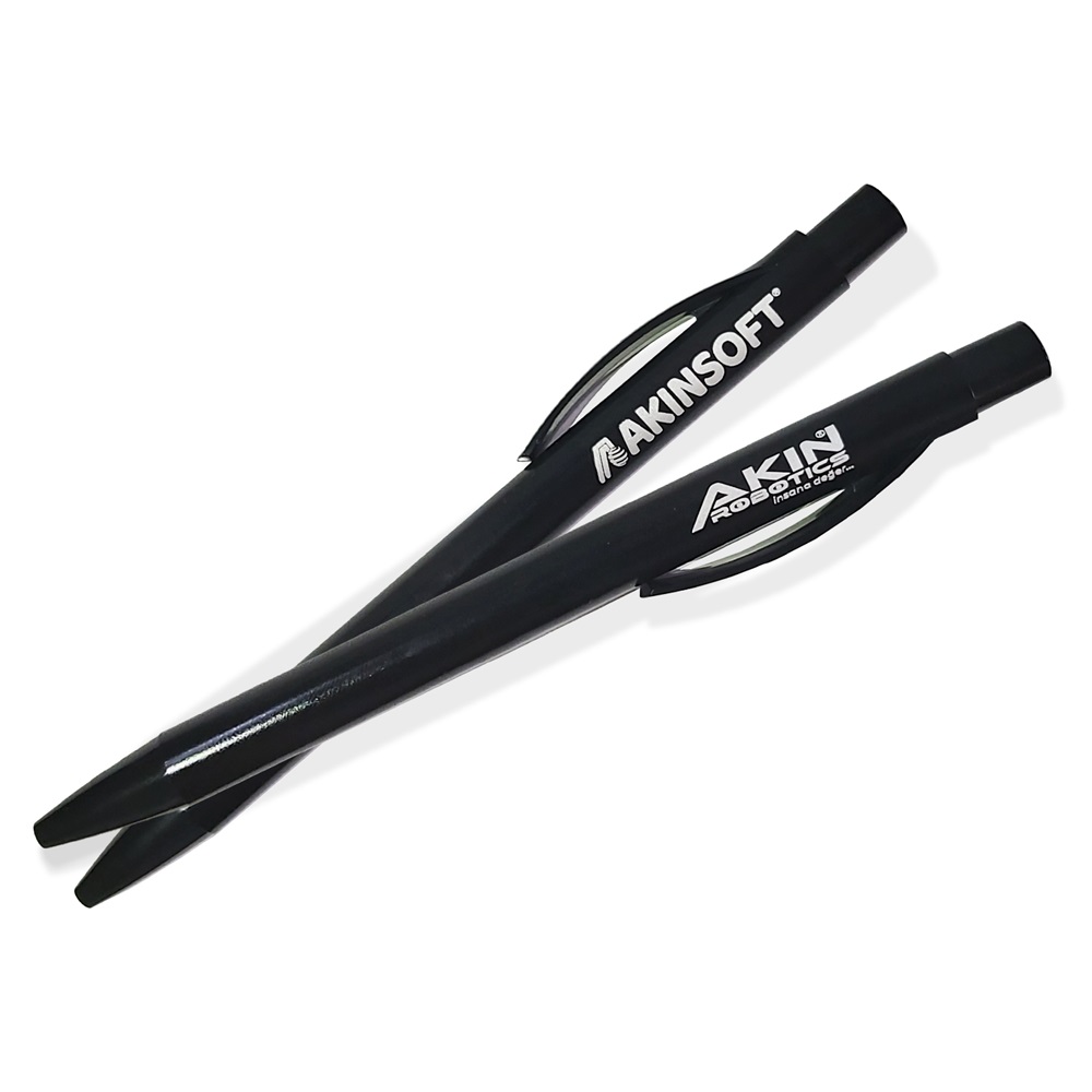 AKINSOFT-AKINROBOTİCS Metal Kalem Siyah 21