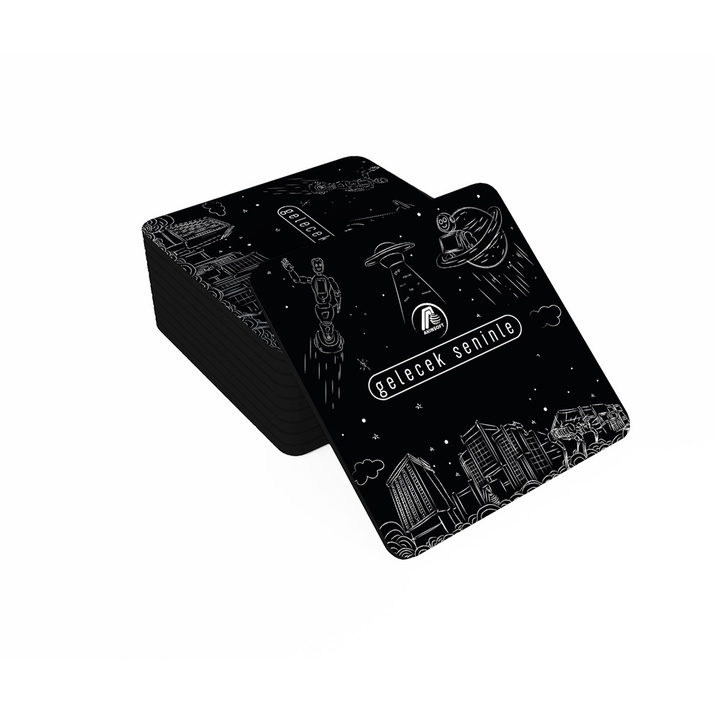 AKINSOFT & AKINROBOTICS Bardak Altlığı