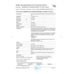 UV-C Sterilizasyon Robotu